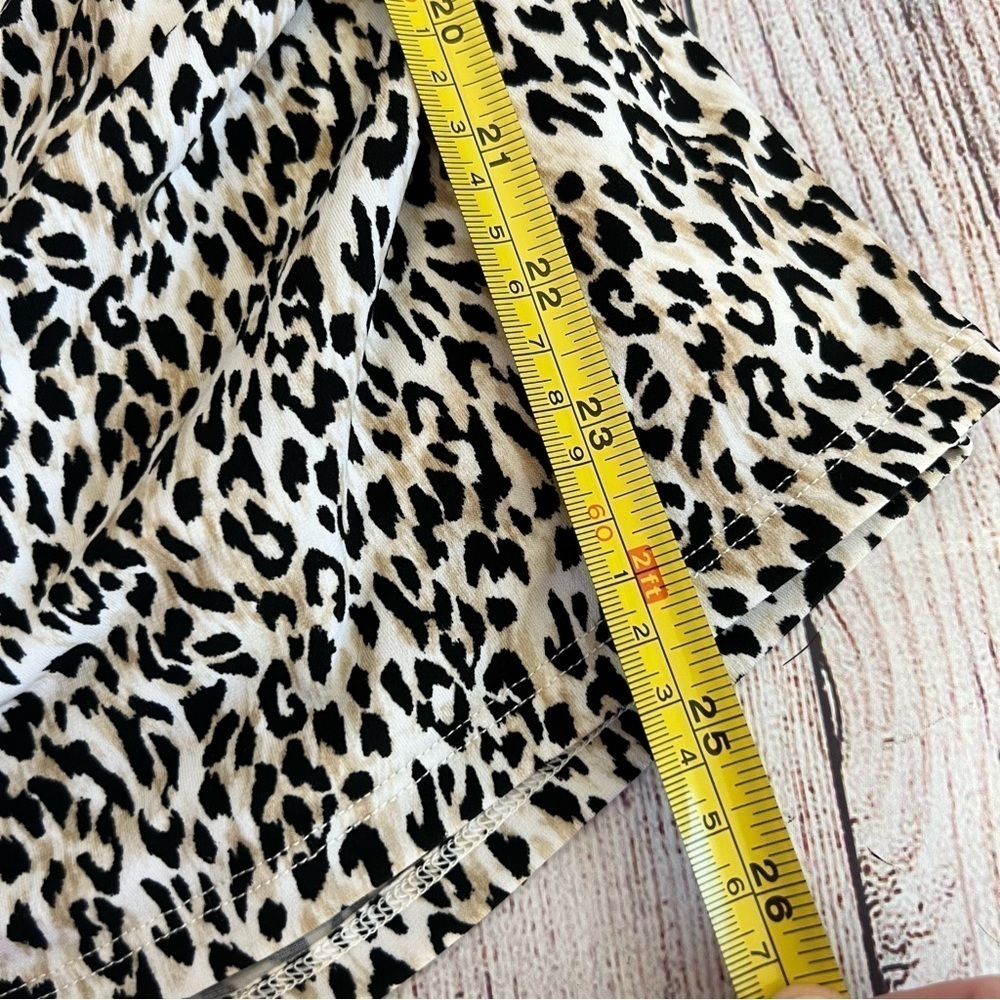 WHBM Animal Print Shell Top Large - Picture 7 of 8